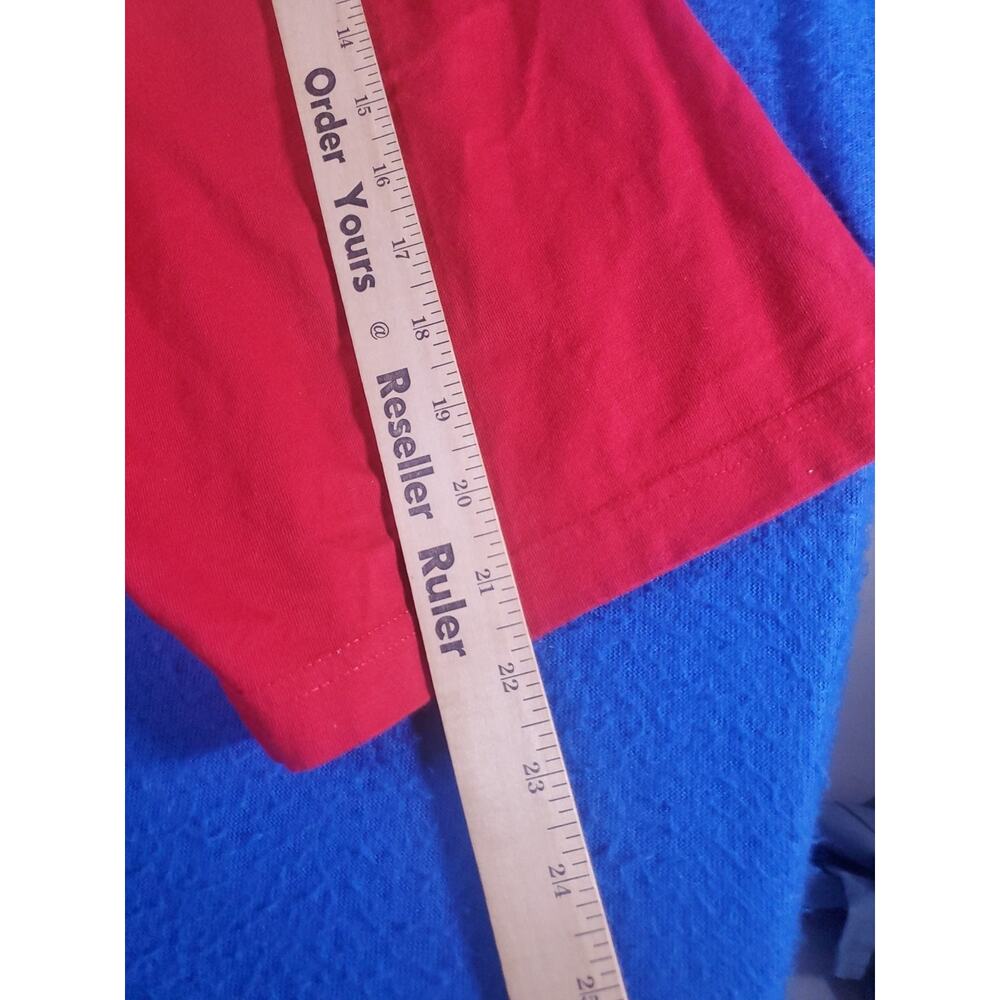 Vintage 90s Sean John Red T-Shirt Men's Size XXL - Picture 10 of 16